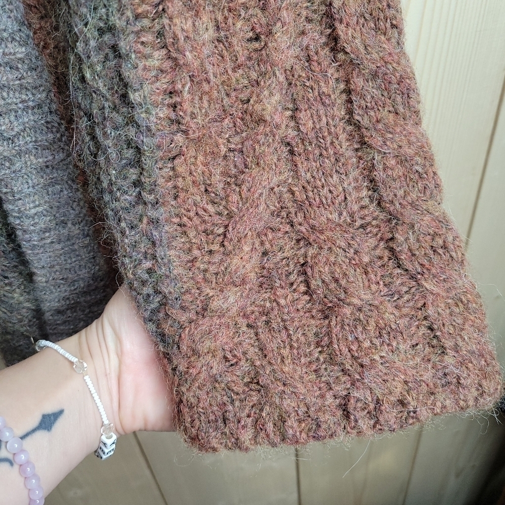 Anthropologie Multicolor Cable Knit Sweater - Picture 12 of 15